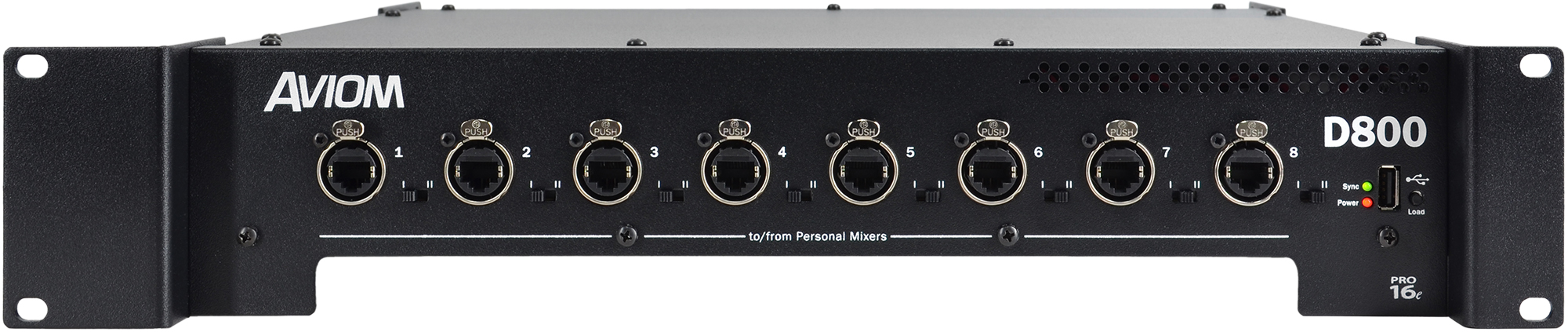 Aviom D800 A-Net Distributor (No Dante)