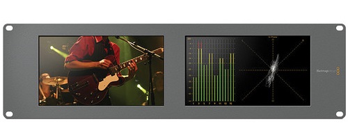 Blackmagic Design Smartscope Duo 4K Rack Mounted Dual 6G-SDI Monitor