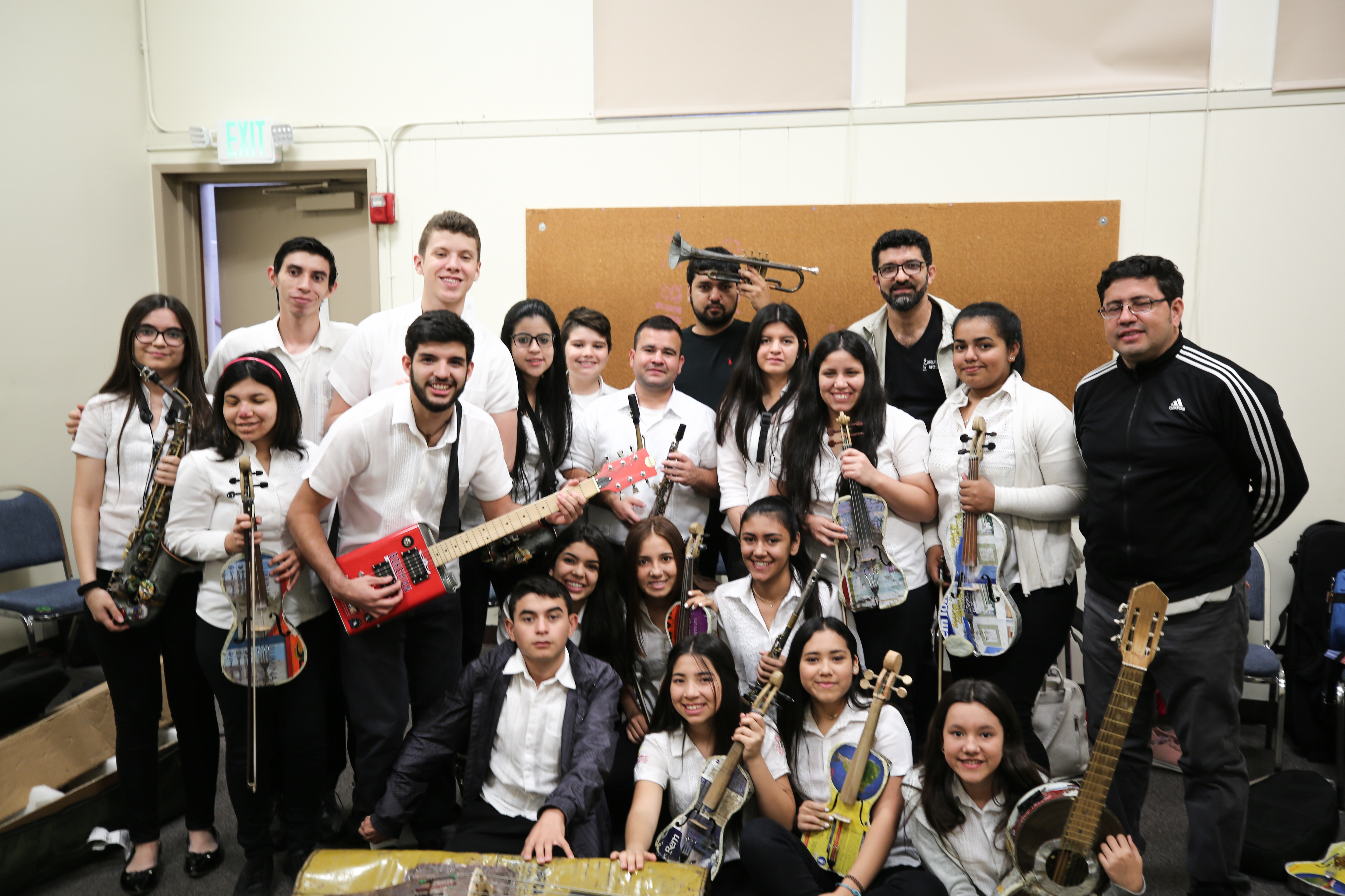 The the Recycled Orchestra of Cateura, Paraguay