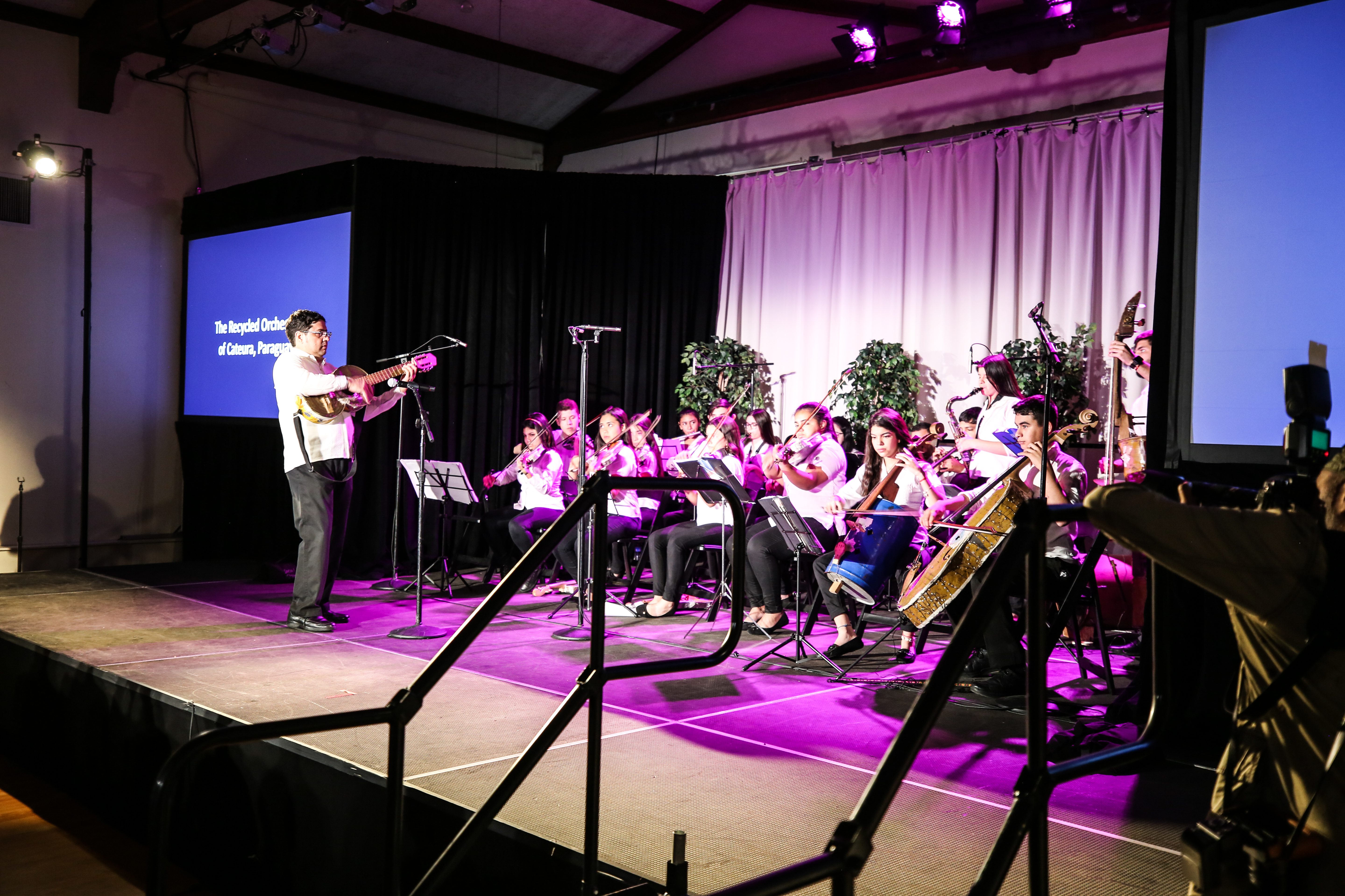 The the Recycled Orchestra of Cateura, Paraguay